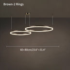 Modern Wireless Ring Chandelier Ceiling Lamp