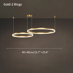 Modern Wireless Ring Chandelier Ceiling Lamp