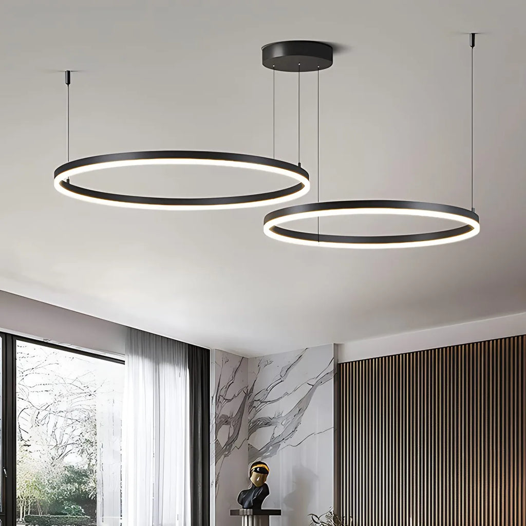 Modern Wireless Ring Chandelier Ceiling Lamp