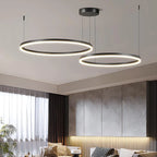 Modern Wireless Ring Chandelier Ceiling Lamp