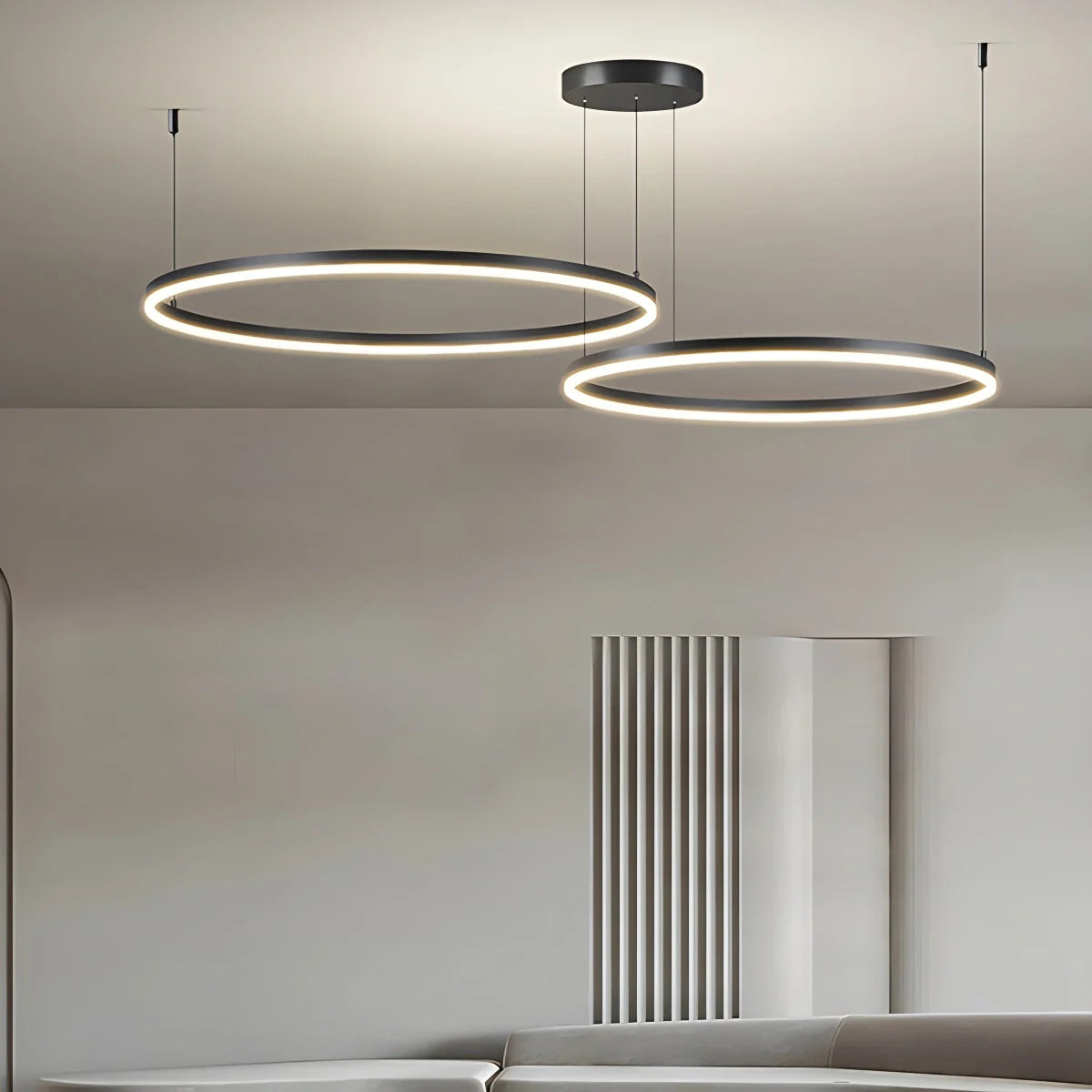 Modern Wireless Ring Chandelier Ceiling Lamp