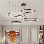 Modern Wireless Ring Chandelier Ceiling Lamp