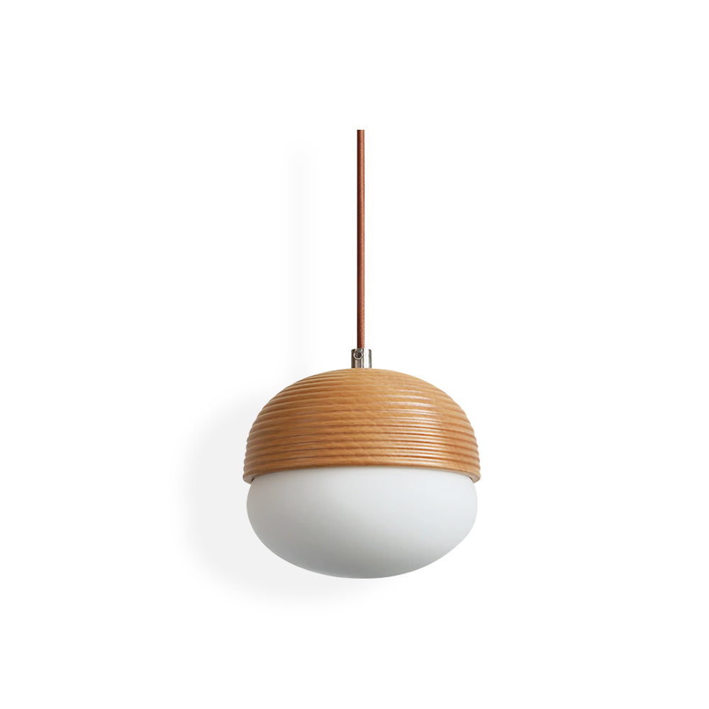 Wood Nut Pendant Lamp