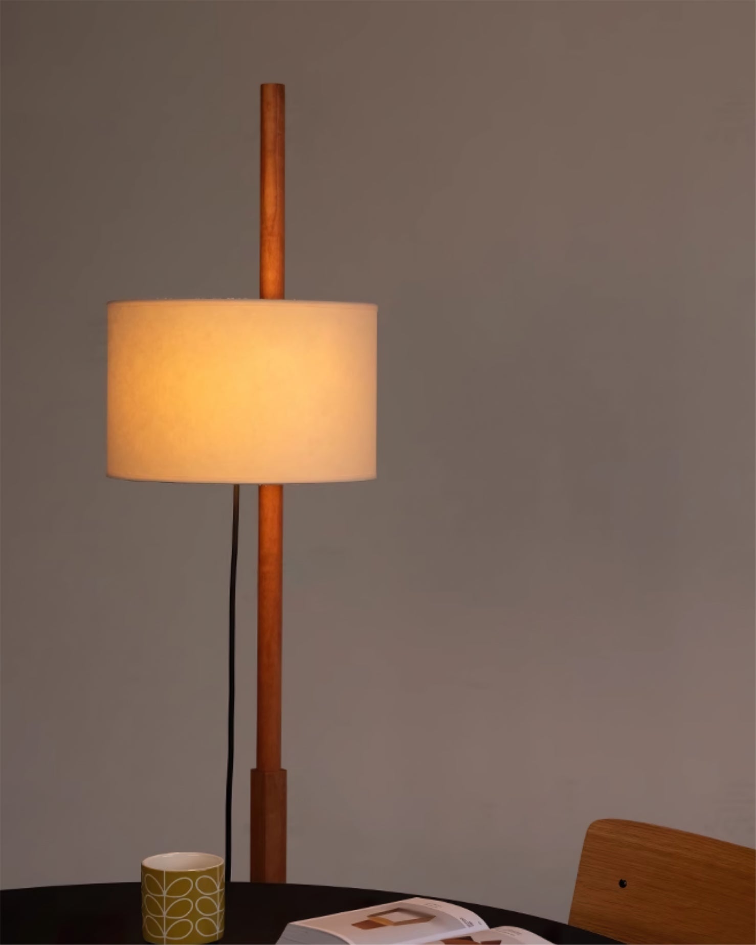 Wood Tmm Floor Lamp