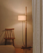 Wood Tmm Floor Lamp