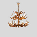 Antler Shape Resin Chandelier for Living Room