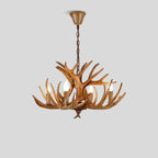 Antler Shape Resin Chandelier for Living Room
