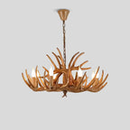 Antler Shape Resin Chandelier for Living Room