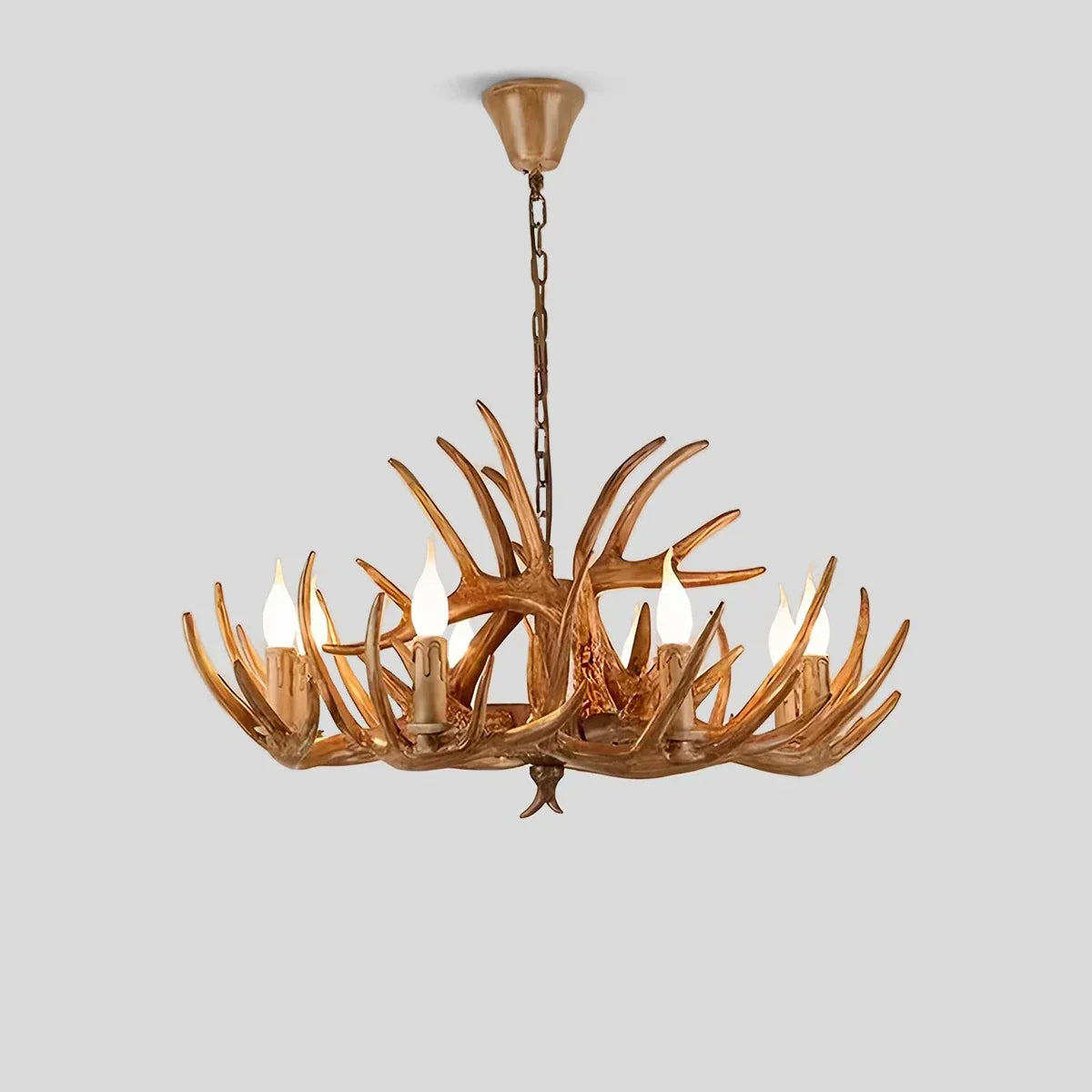 Antler Shape Resin Chandelier for Living Room