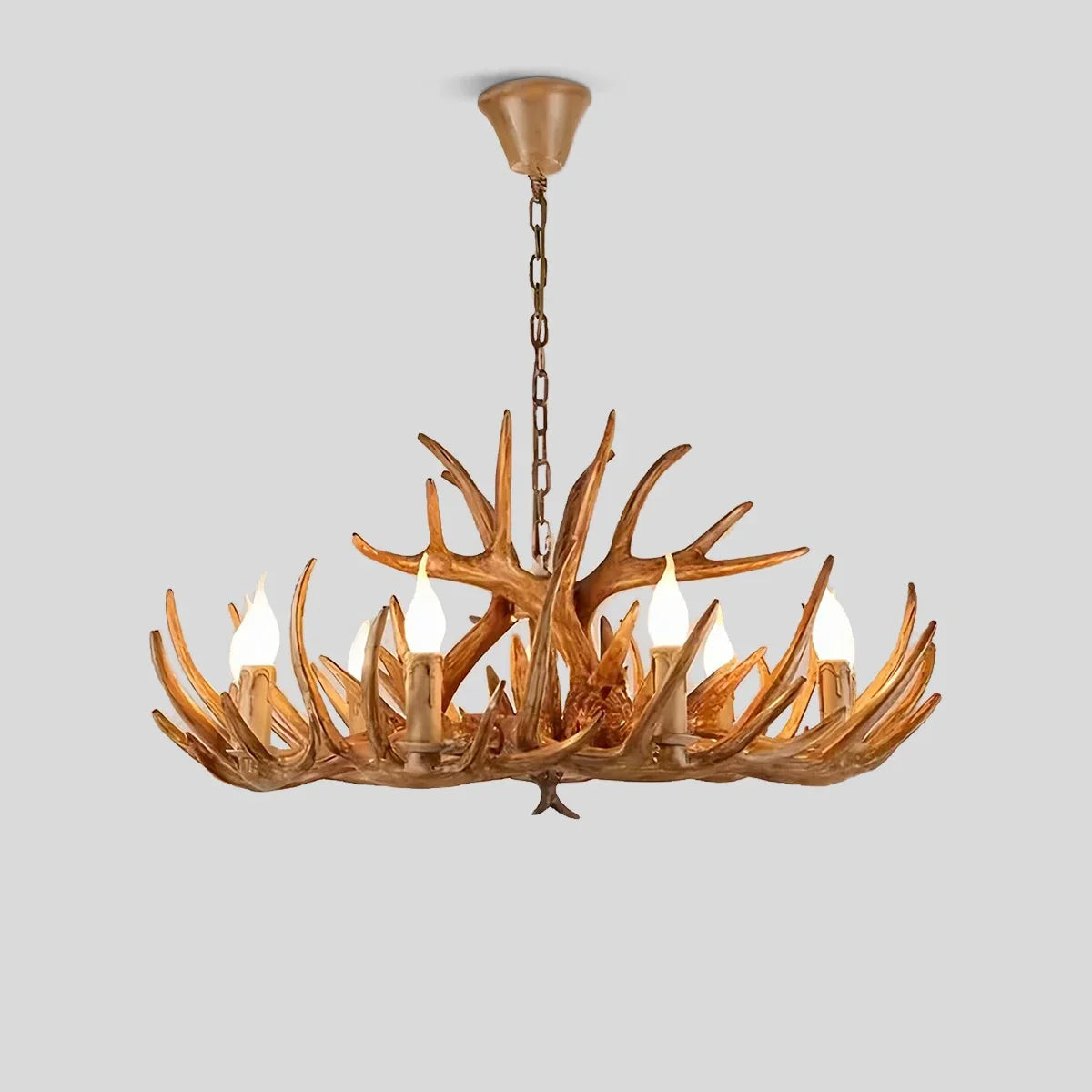 Antler Shape Resin Chandelier for Living Room