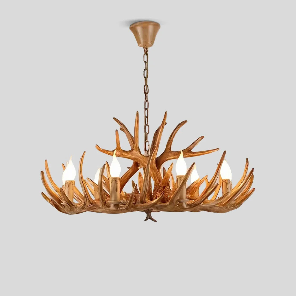 Antler Shape Resin Chandelier for Living Room
