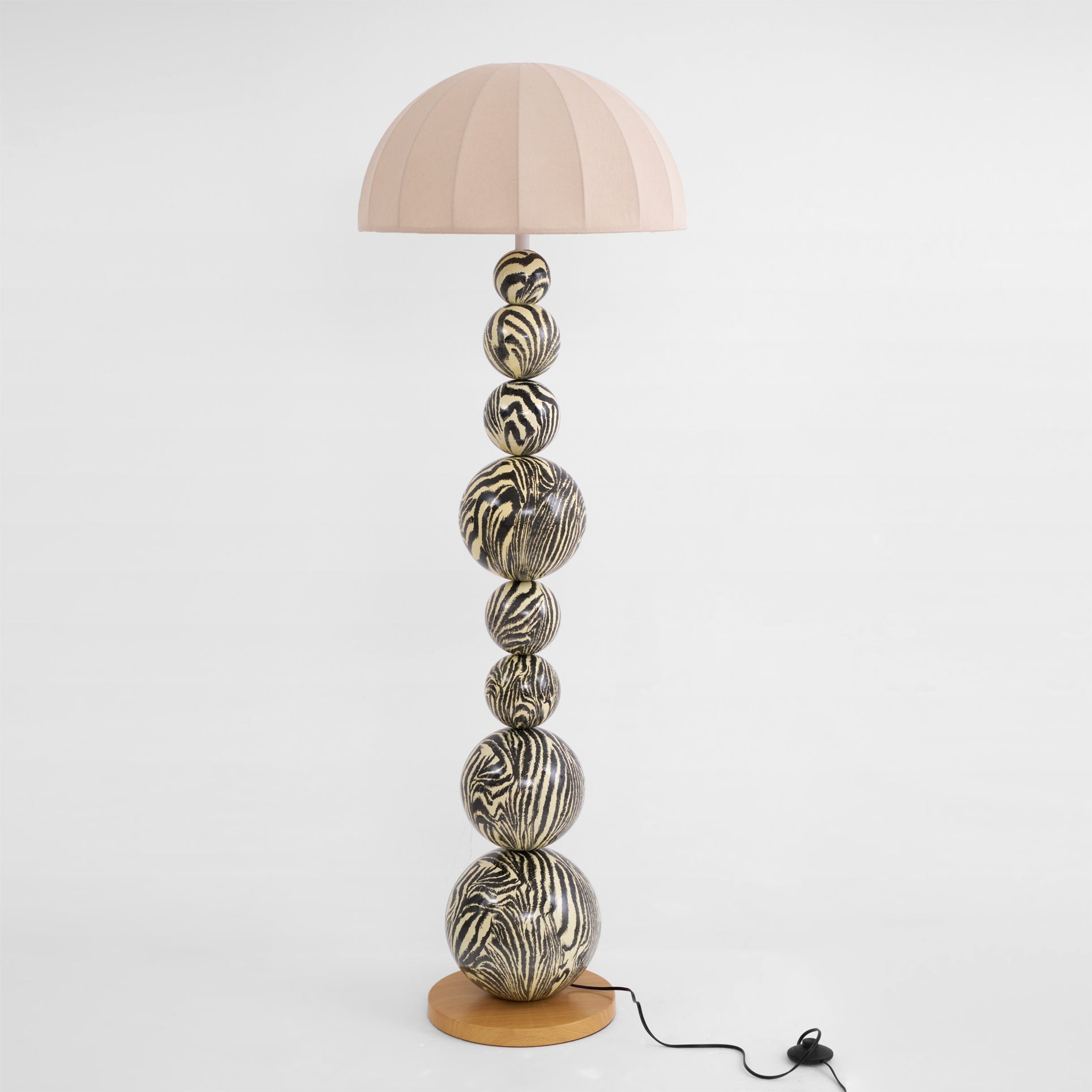 Zebra Floor Lamp