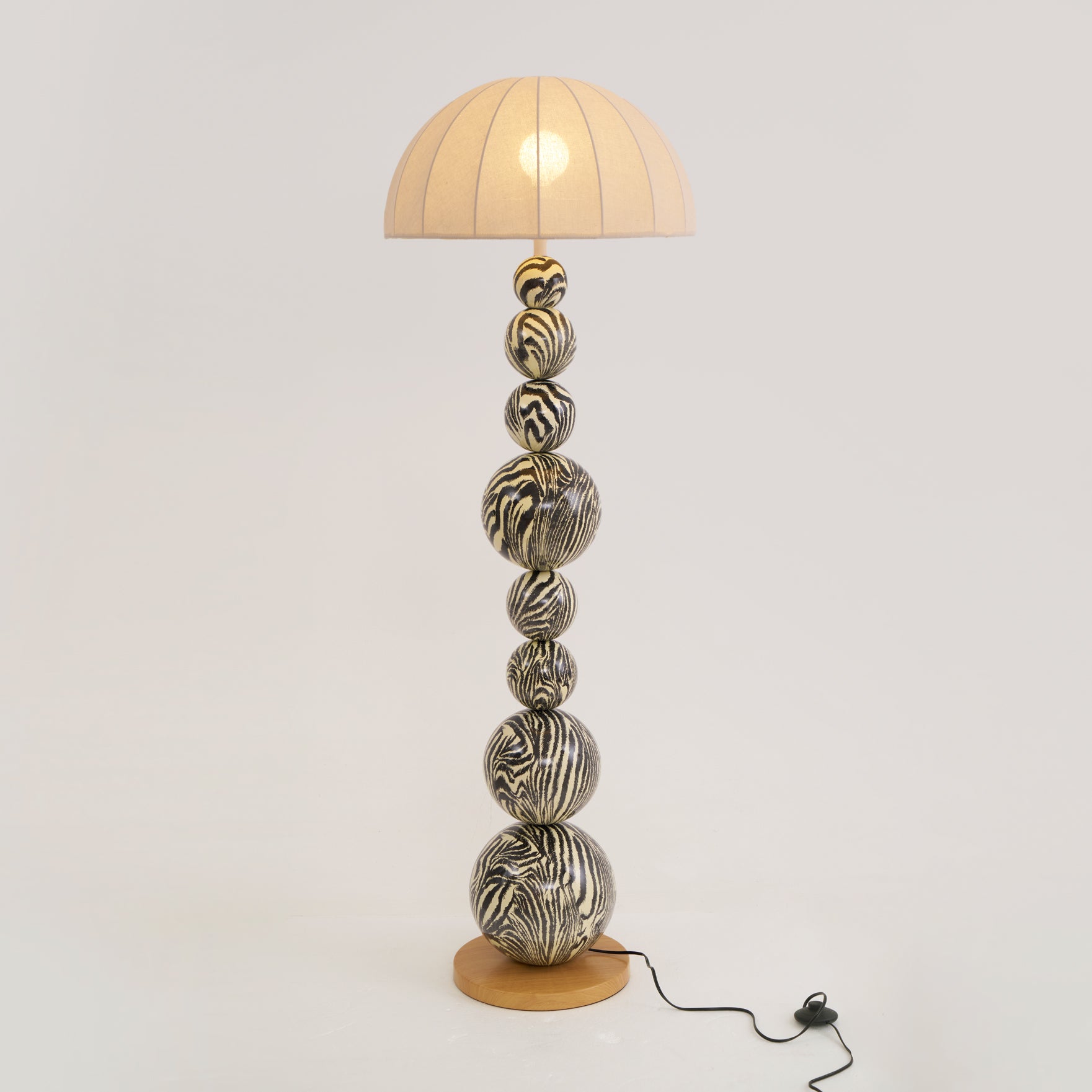 Zebra Floor Lamp