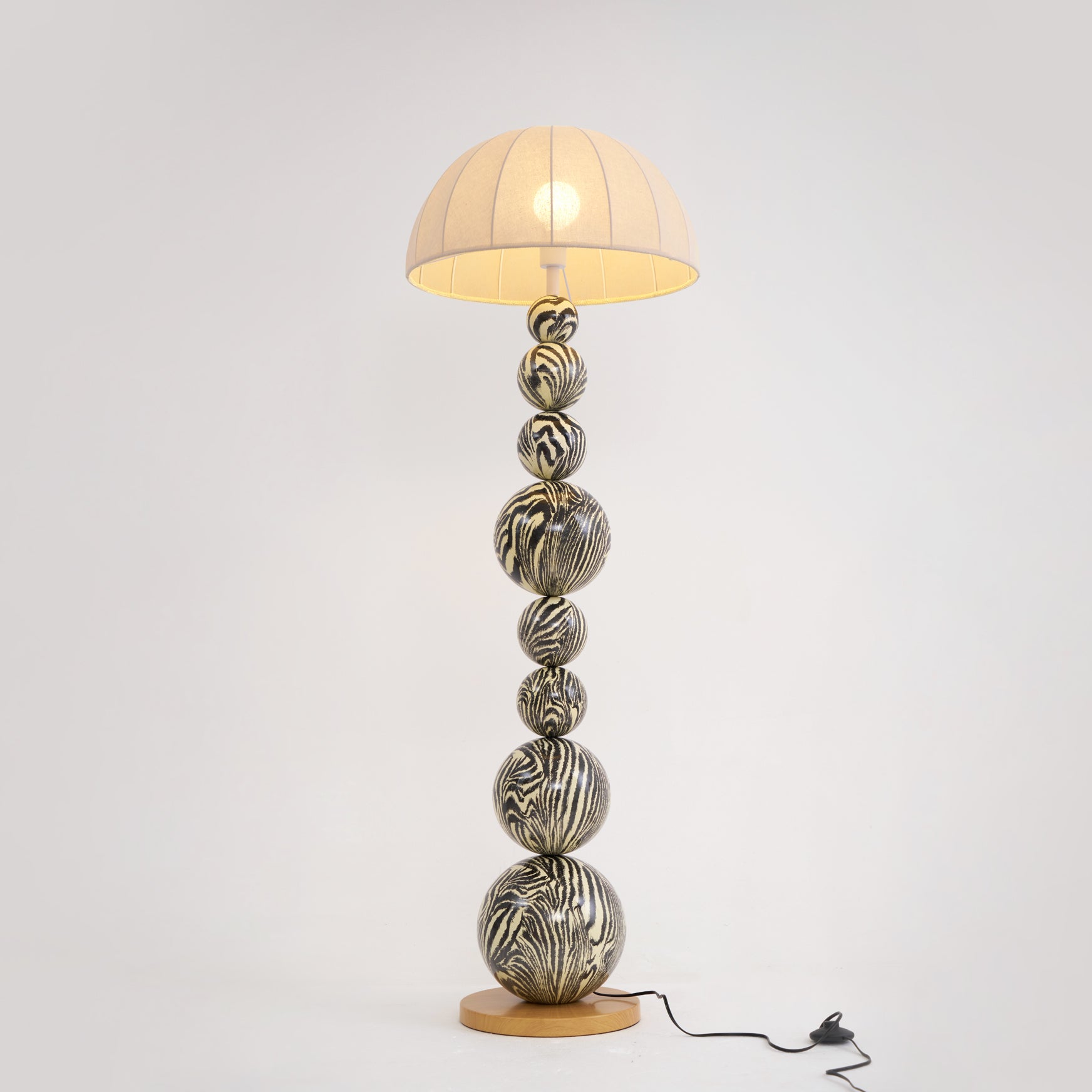Zebra Floor Lamp