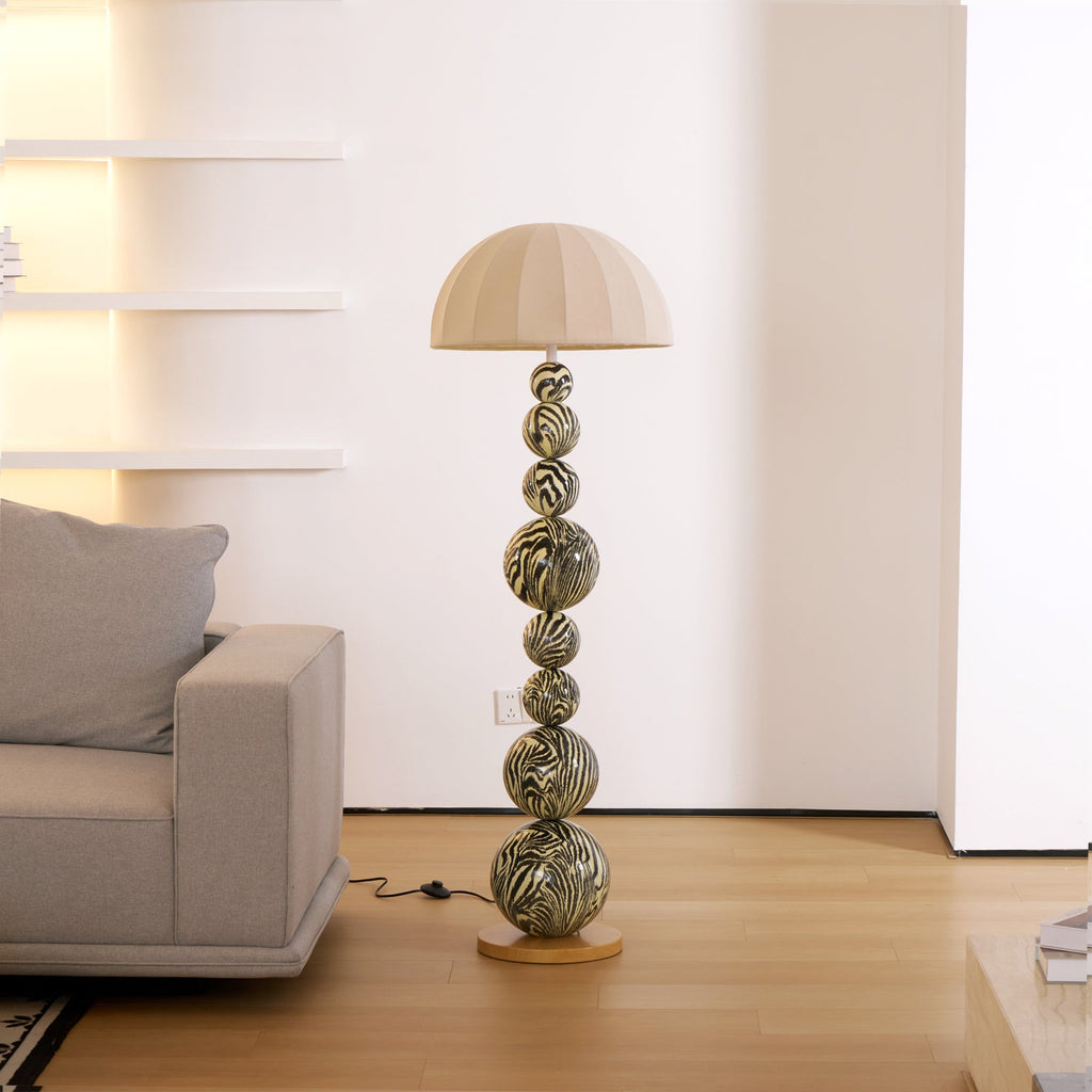 Zebra Floor Lamp