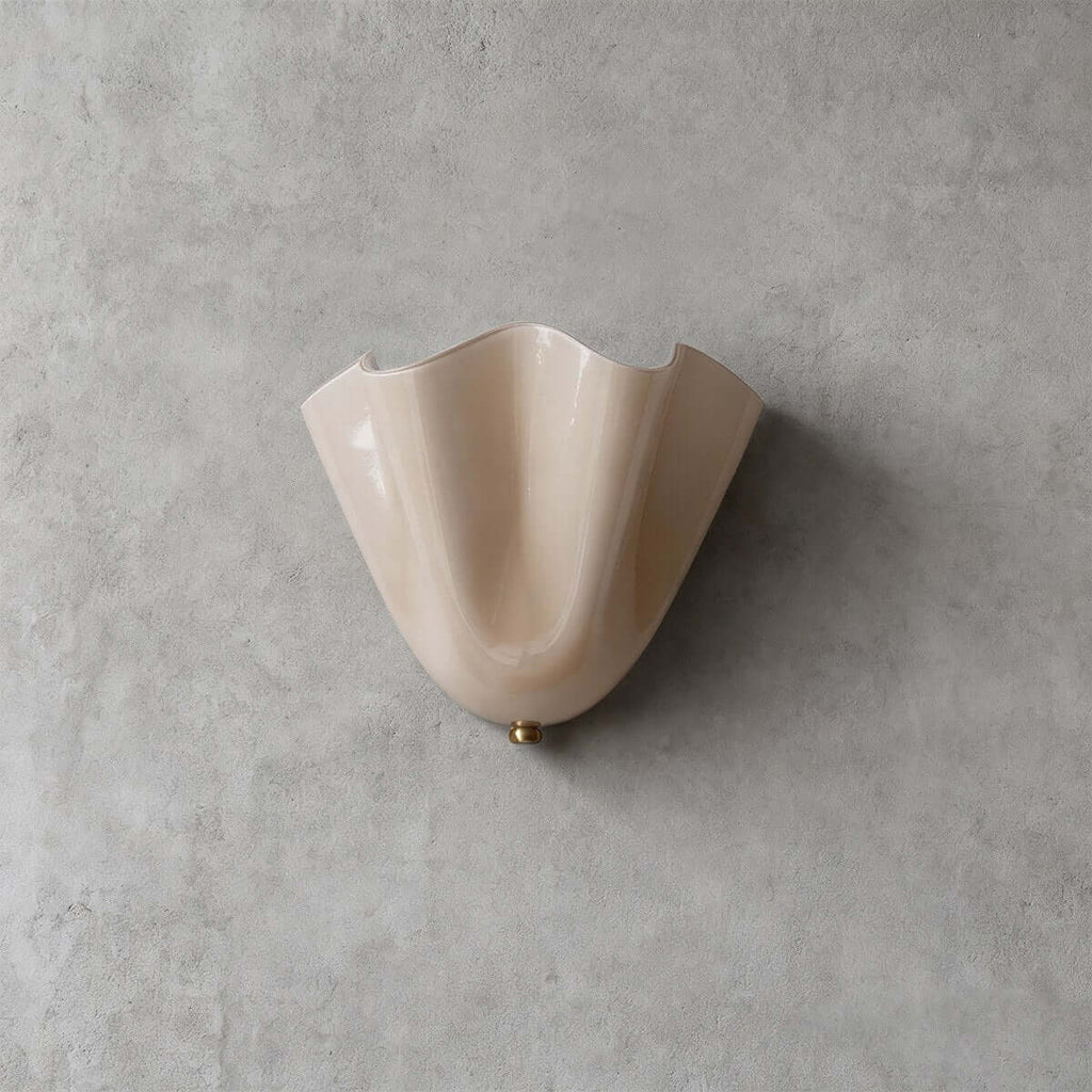 Zerane Ceramic Wall Sconce – Sculptural Indoor Wall Light
