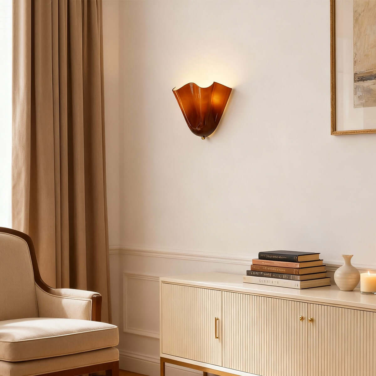 Zerane Ceramic Wall Sconce – Sculptural Indoor Wall Light