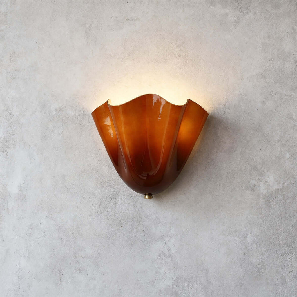 Zerane Ceramic Wall Sconce – Sculptural Indoor Wall Light
