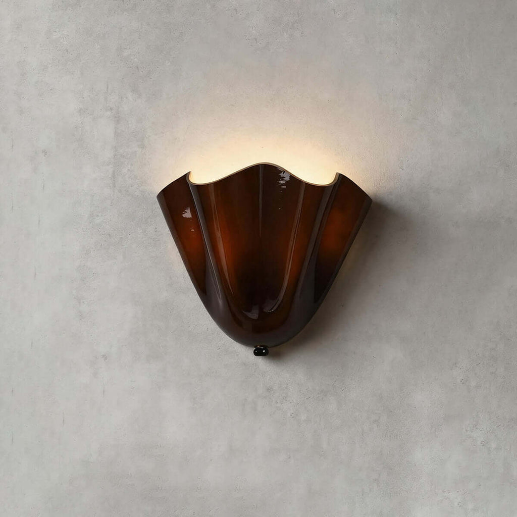 Zerane Ceramic Wall Sconce – Sculptural Indoor Wall Light