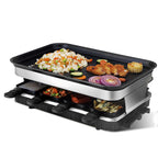 Raclette Electric Griddles Grill for 8 People