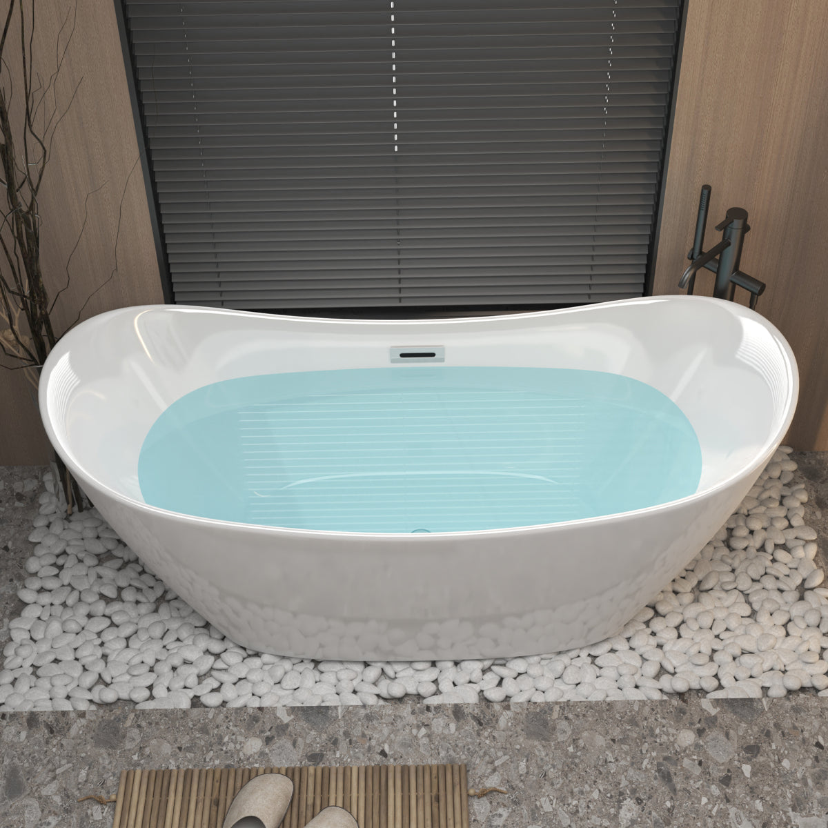 Premium Gloss White Freestanding Tub