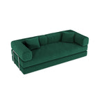 78.8" Modular Sectional Sofa, Convertible Pudding Block Sofa Bed for Living Room