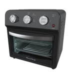 12.5 Quart 1500W Air Fryer Convection Toaster Oven 7-in-1 Stainless Steel Black