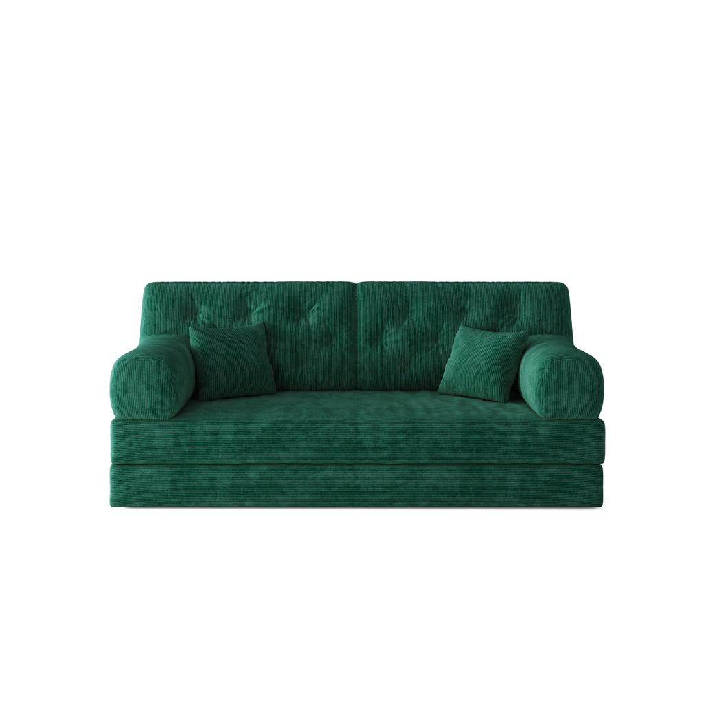 78.8" Modular Sofa Comfortable Floor Sofa Bed for Living Room