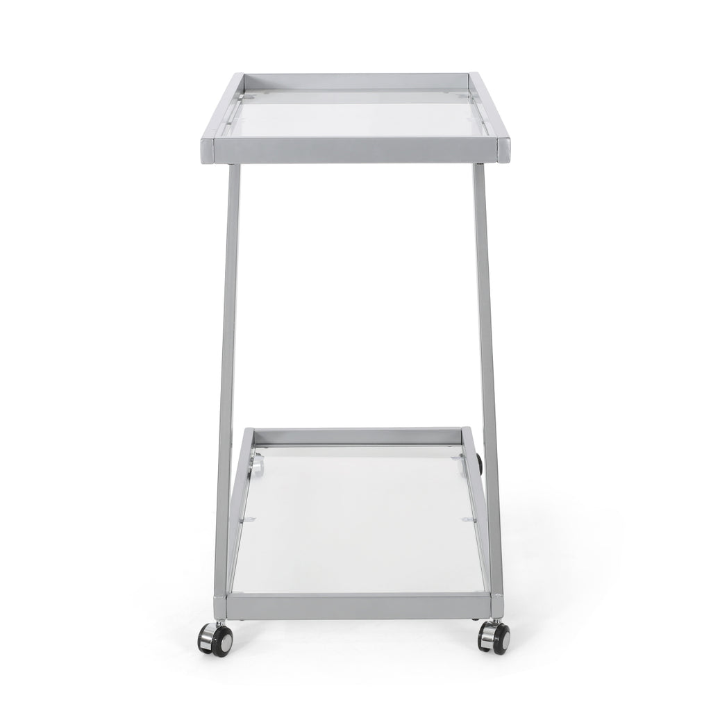 Modern Minimalist Z-shaped Bar Cart
