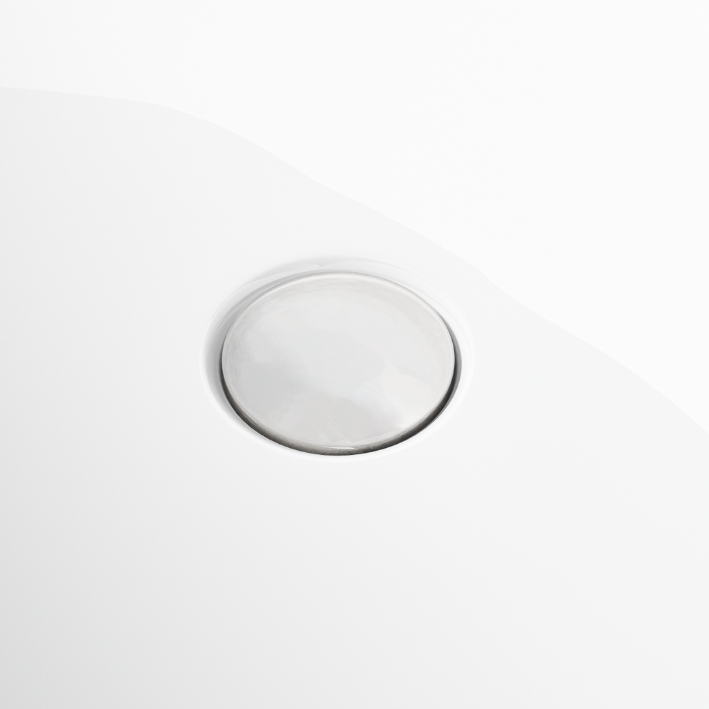 Gloss White Acrylic Freestanding Tub