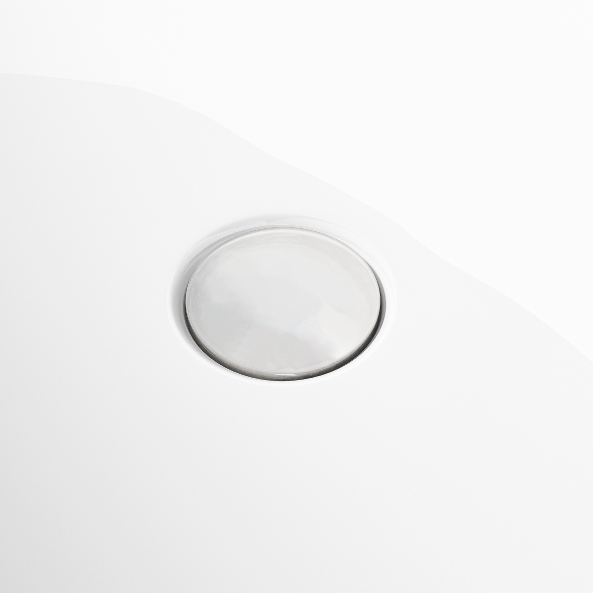 Gloss White Acrylic Freestanding Tub