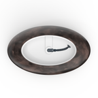 67 inch freestanding solid surface soaking bathtub for bathroom