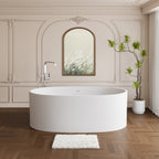 Luxury 65" Matte White Bathtub