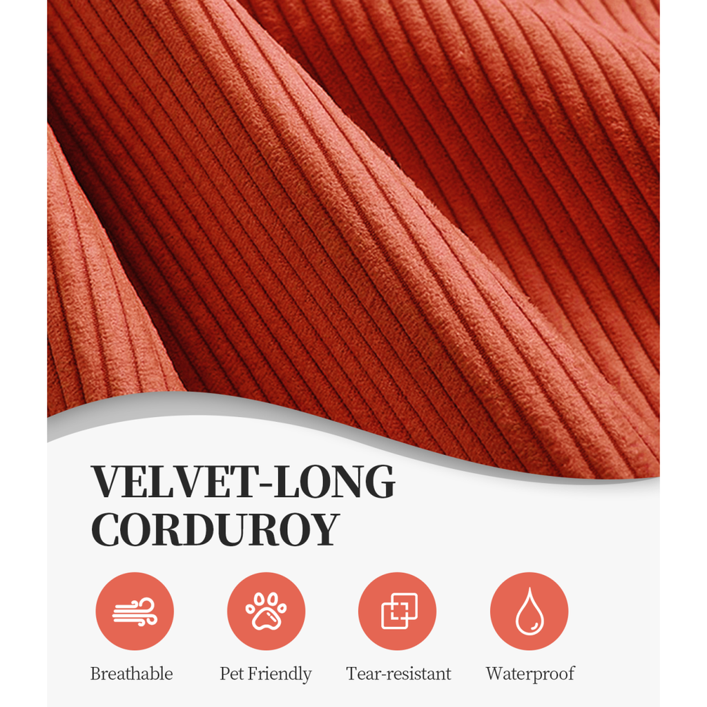 78.8" Modular Sectional Sofa Comfortable Armrest Sofa for Living Room