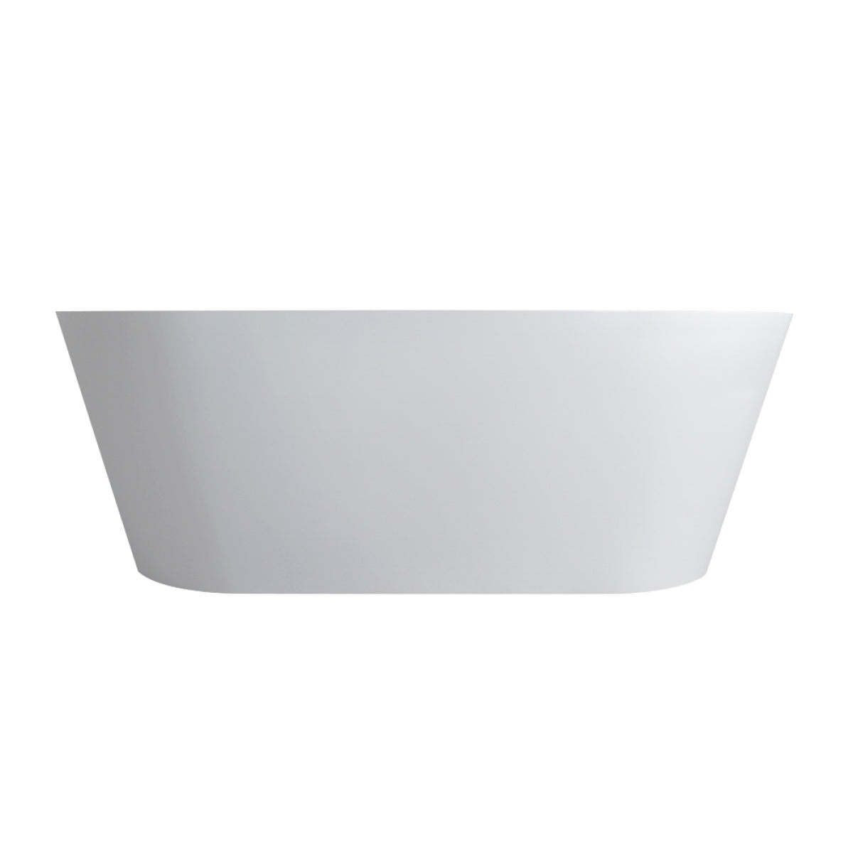 63 inch freestanding solid surface soaking bathtub for bathroom