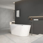 67" Luxury Glossy Freestanding Tub