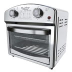 12.5 Quart 7-in-1 Stainless Steel Convection Toaster Oven 1500W 5 Pre-Set Menus Silver