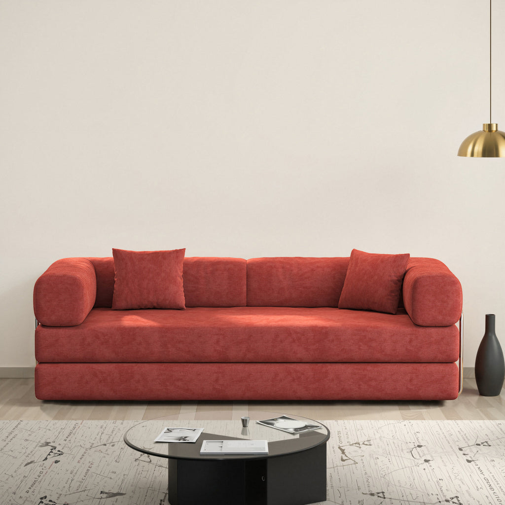 78.8" Modular Sectional Sofa Comfortable Armrest Sofa for Living Room