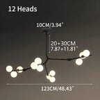 Nordic Magic Bean Chandelier for Dining Area