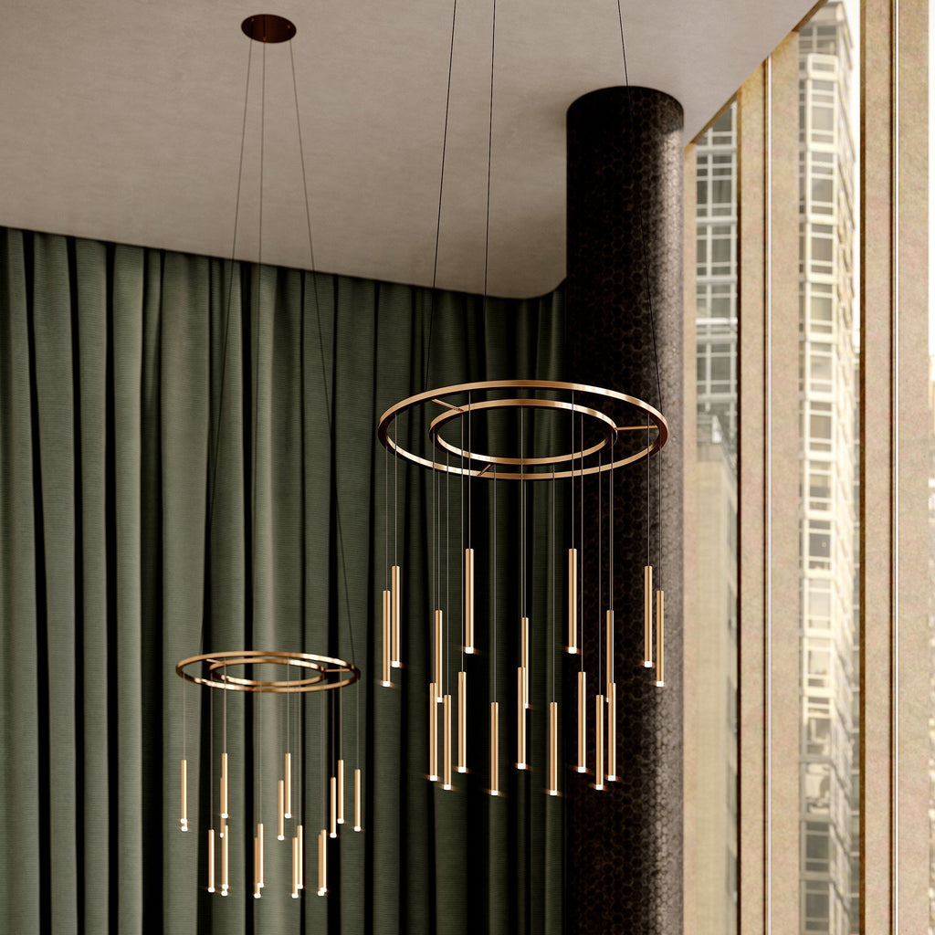 Candle Multi-Light Pendant Light