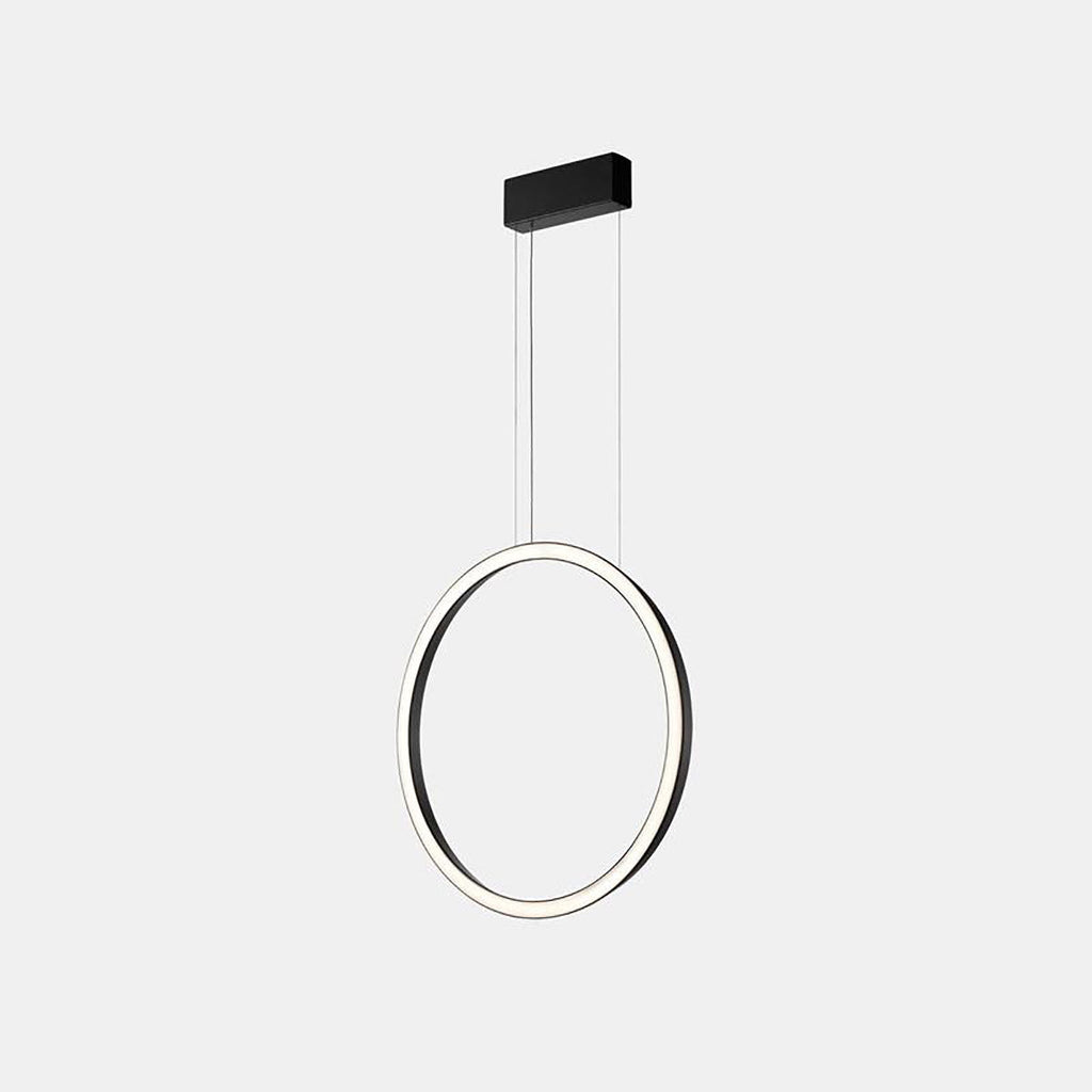 Circular Vertical One Ring Pendant Light