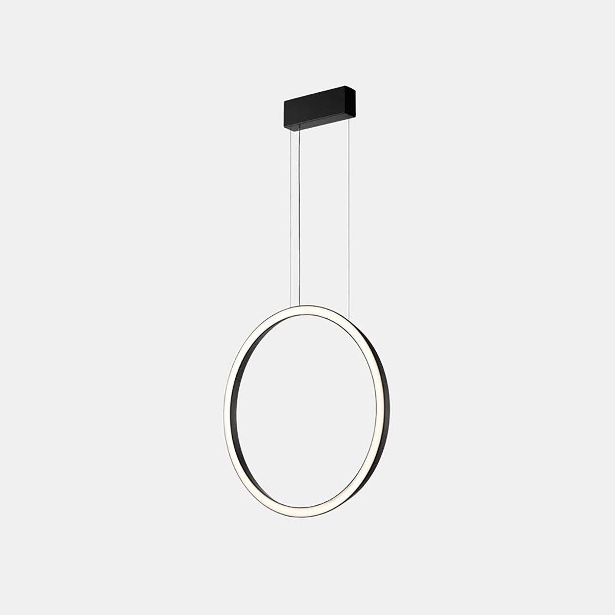 Circular Vertical One Ring Pendant Light