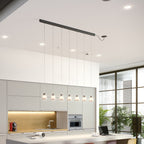 Drip Linear LED Semi Flush Mount