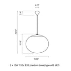 Elipse Outdoor Pendant Light