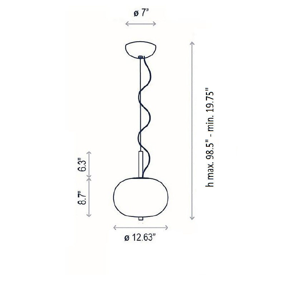 Ilargi Single Pendant Light