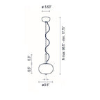 Ilargi Single Pendant Light