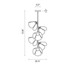 Mod LED Semi Flush Mount