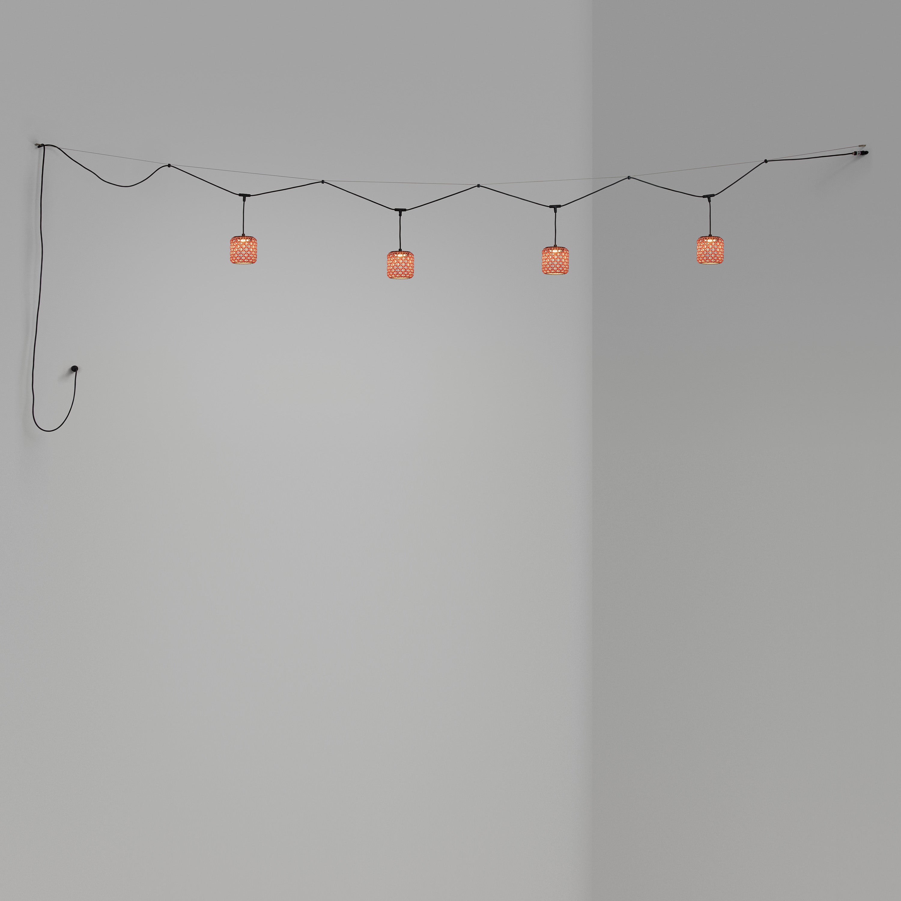 Nans Catenary Outdoor LED String Pendant Lights