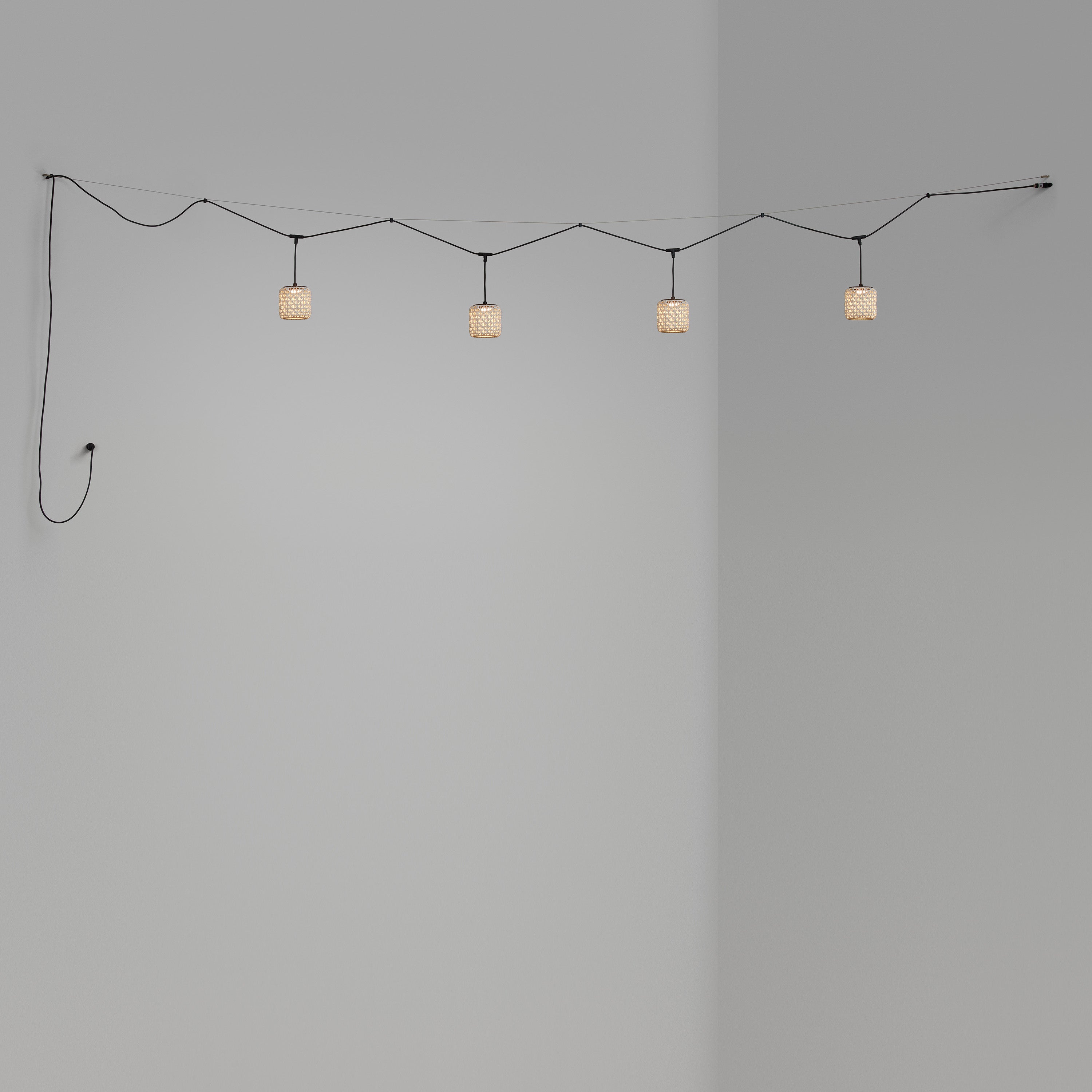 Nans Catenary Outdoor LED String Pendant Lights