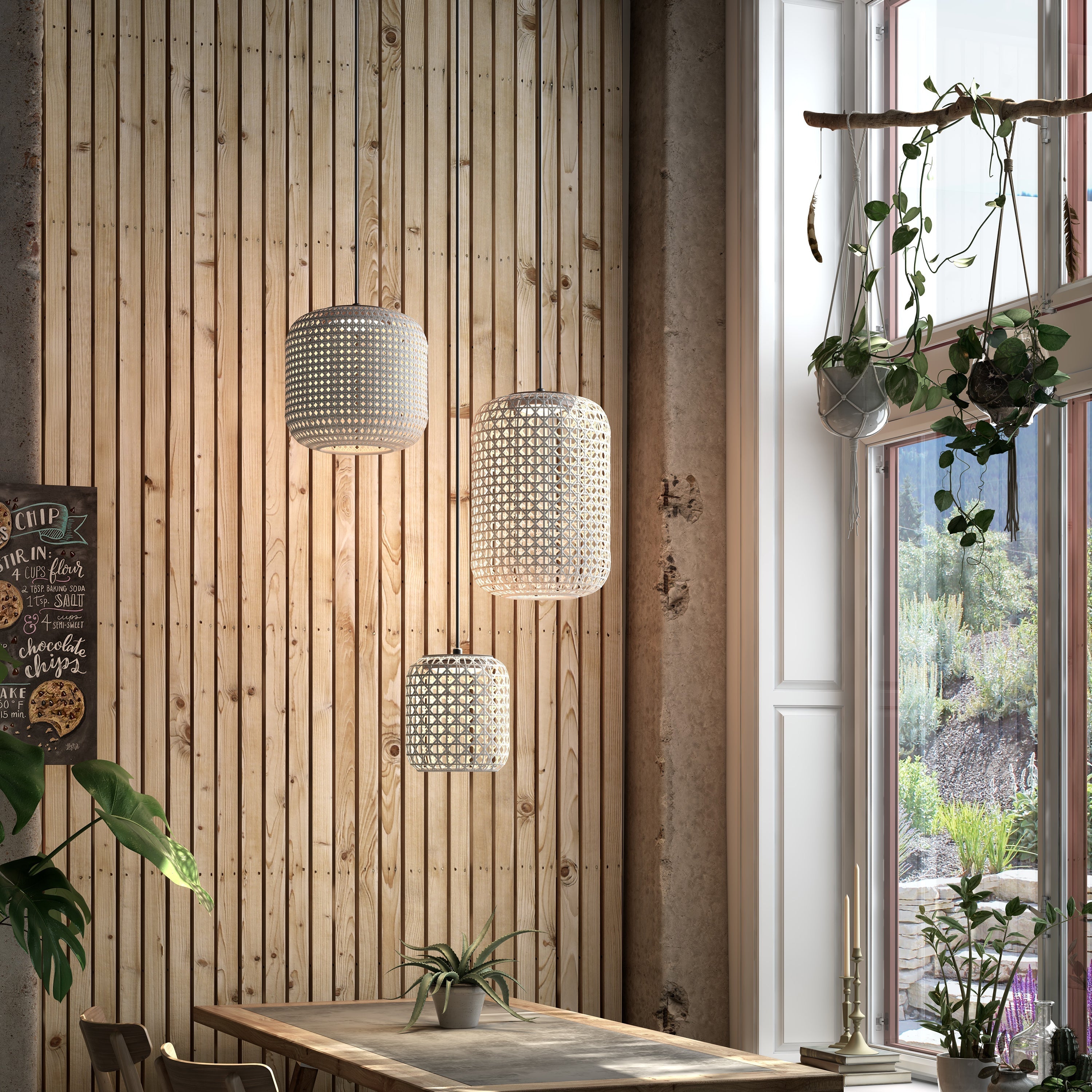 Nans LED Multi-Light Pendant Light